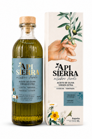 Delikatna oliwa z oliwek extra virgin Apisierra Coupage 500ml wczesne zbiory