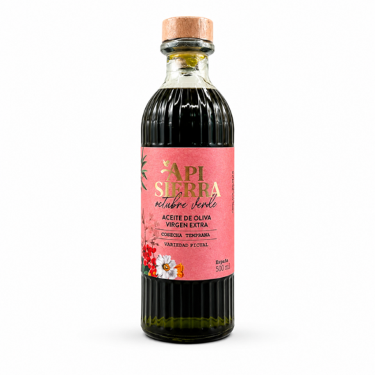 Rzemieślnicza oliwa z oliwek extra virgin Apisierra Picual wczesne zbiory 500ml - obrazek 2