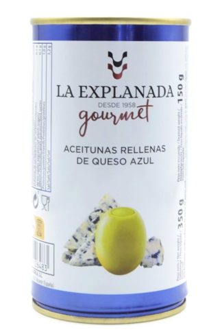 La Explanada oliwki nadziewane serem pleśniowym 350G/150G