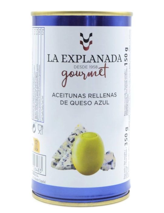 La Explanada oliwki nadziewane serem pleśniowym 350G/150G